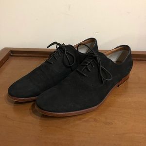 Aldo Men’s Black Suede Oxfords - 10 M